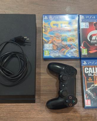 Ps4 slim 500 GB + 1 controller