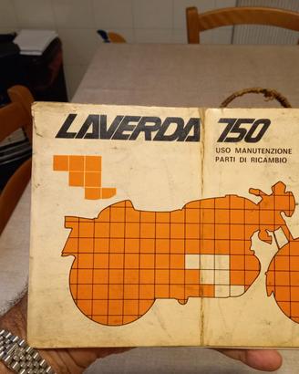 Libretto Uso e Manutenzione Laverda 750 SF
