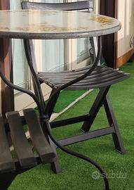 tavolinetto da giardino