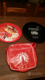 Materiale pubblicitario Coca Cola Campari