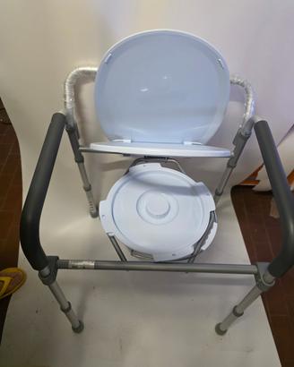 Sedia comoda wc multiuso