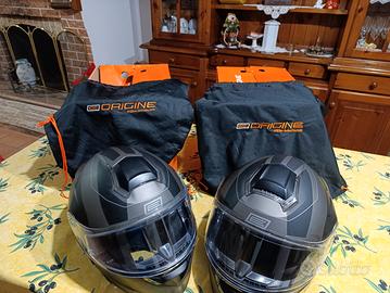 Coppia caschi modulari Origine Delta con interfono