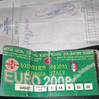 Rarità! Autografo Pippo Inzaghi + Biglietto Italia