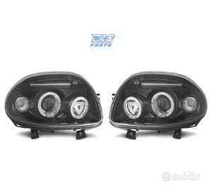 FARI RENAULT CLIO I 98-01 OCCHI ANGEL NERO
