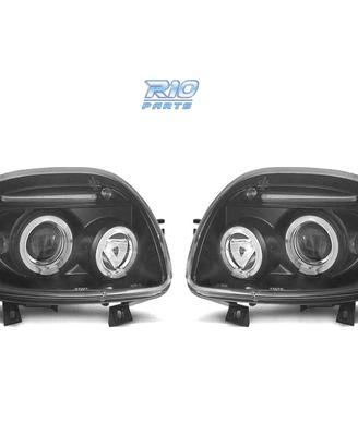 FARI RENAULT CLIO I 98-01 OCCHI ANGEL NERO