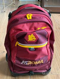 AS Roma SEVEN Trolley Scuola Jack 3 Ruote