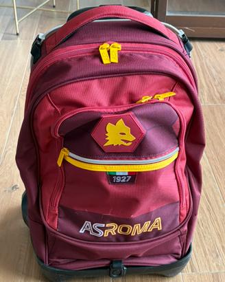 AS Roma SEVEN Trolley Scuola Jack 3 Ruote