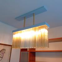 Lampadario Trilobi in vetro di Murano di Venini