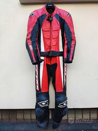 Tuta moto SPYKE divisibile in pelle taglia 48