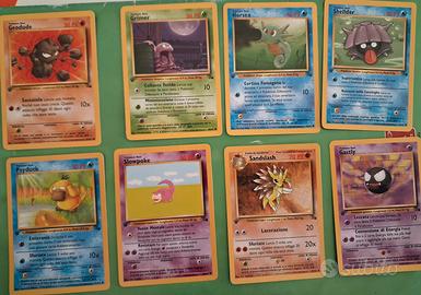 Pokemon carte prima edizione 