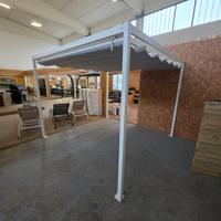 Gazebo Mood Up 300 x 300 bianco opaco
