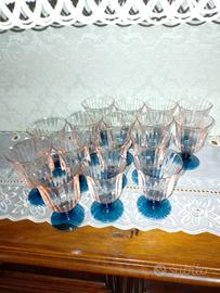 Servizio Bicchieri Vintage Anni '50 