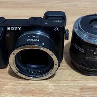 Adattatore per Sony-E-Canon-EF.