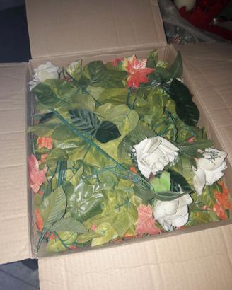 Foglie di plastica artificiali 500g.