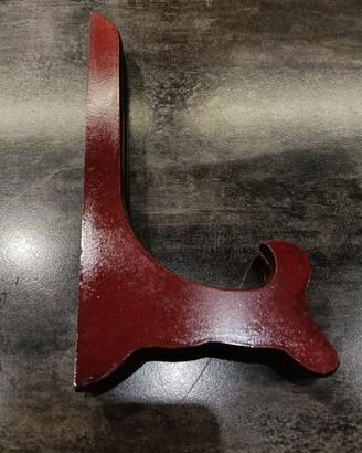 Set di 7 Cavalletti Espositori in Legno – mogano