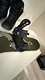 Snowboard  Burton + scarponi Burton+attacchi Union