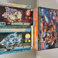 ZOIDS Liger Zero Schneider + Panzer U + Jager U