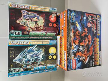 ZOIDS Liger Zero Schneider + Panzer U + Jager U