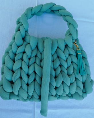 Borsa Marshmallows pezzo unico fatto a mano (07)