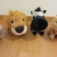 4 simpaticissimi pelusche della savana