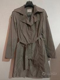 Impermeabile Trench grigio metallizzato Artigli 
