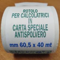ELICA 7 ROTOLI CARTA CALC.ANTISPOLVERO mm60,5x40mt