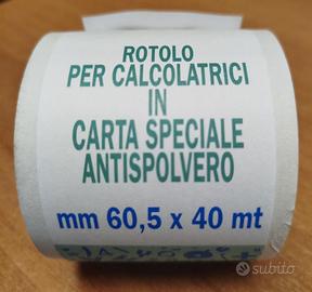 ELICA 7 ROTOLI CARTA CALC.ANTISPOLVERO mm60,5x40mt