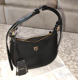 Borsa Pinko nera  nuova con cartellino .