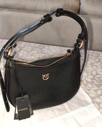Borsa Pinko nera  nuova con cartellino .