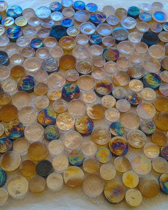 mosaici  artigianali come inserti da pavimento/riv