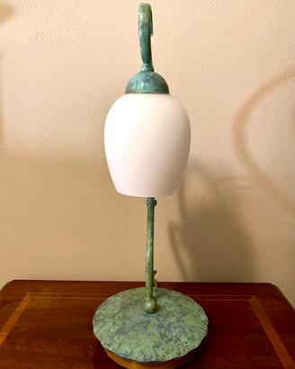 Coppia lampade in ferro battuto - stile classico