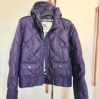 Piumino bomber viola Burberry