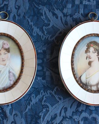 Miniature Jean Baptiste Isabey 1807 - 1810