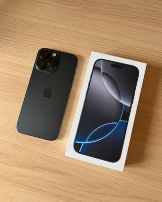 iPhone 16 Pro Max 256 GB – Space Black - Come Nuov