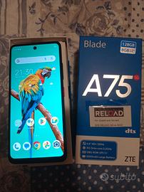 ZTE BLADE  A 75  5G  128 GB  4+ 4 RAM