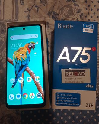 ZTE BLADE  A 75  5G  128 GB  4+ 4 RAM