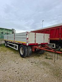 Rimorchio Cardi 2 assi con sponde