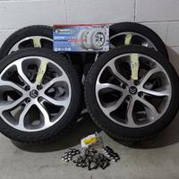 Cerchi Citroën C3 Exclusive 17' con gomme estive