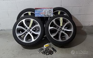 Cerchi Citroën C3 Exclusive 17' con gomme estive