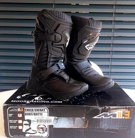 Stivali motocross bimbo 29 cross bmx scarpe moto