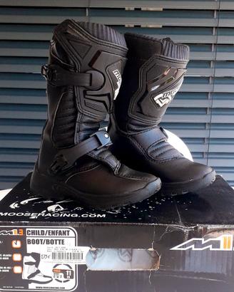 Stivali motocross bimbo 29 cross bmx scarpe moto