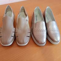 scarpe 40 donna vera pelle comode