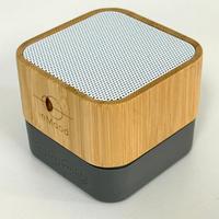 Mini diffusore Bluetooth/microSD in legno bamboo