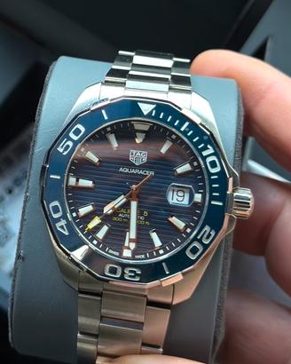 Tag heuer aquaracer 43 mm automatico