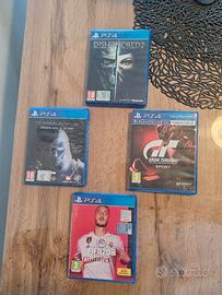 Lotto 4 Giochi PS4 Usati come Nuovi: Gran Turismo 