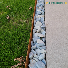 BORDURA AD INCASTRO IN ACCIAIO CORTEN