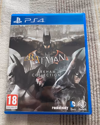 Batman arkham night collection ps4(leggi bene)