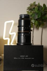 Great Joy 50mm T2.9 1.8X Anamorphic Lens (Sony E)