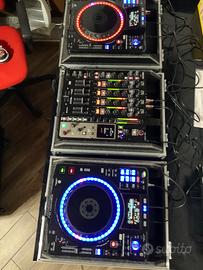 2 lettori Denon SC2900 + mixer Denon DN-X1600
