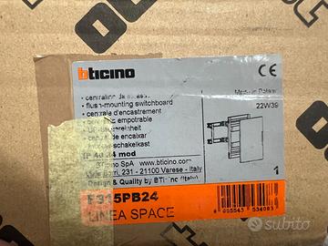 Quadro elettrico bticino 24 mod. da incasso
